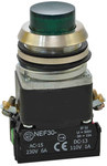 Кнопка NEF30-WLD XY/24V-230V зелена W0-NEF30-WLD XY Z